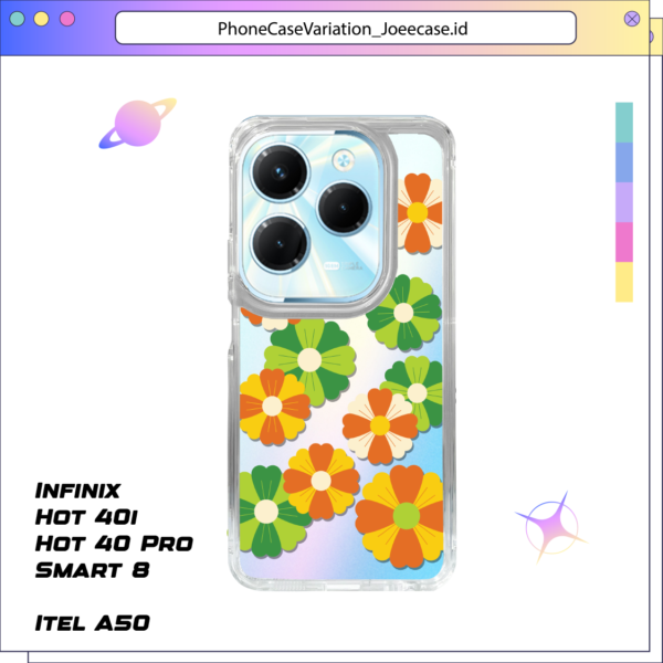 Flowerish – Casing Hp Untuk Itel - Image 10