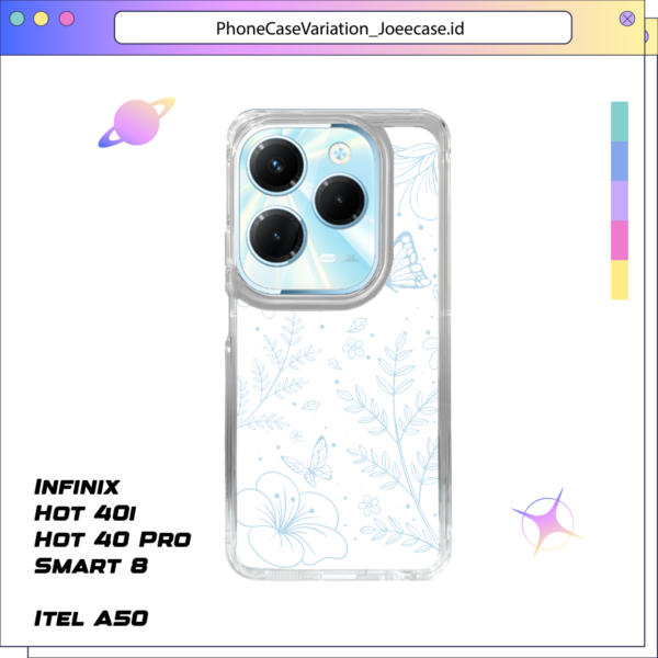 Flowerish – Casing Hp Untuk Itel - Image 11