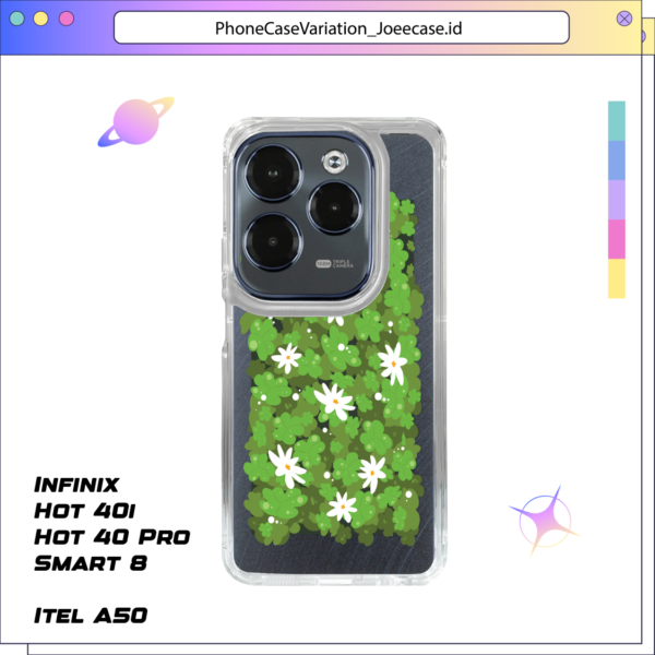 Flowerish – Casing Hp Untuk Itel - Image 8