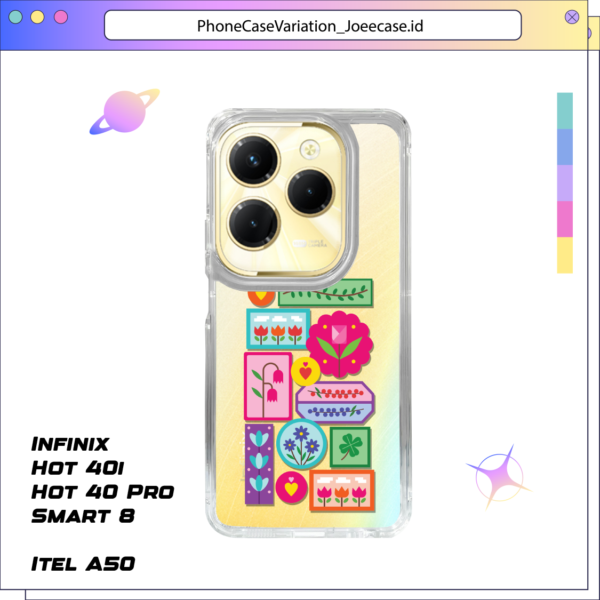 Flowerish – Casing Hp Untuk Itel - Image 14