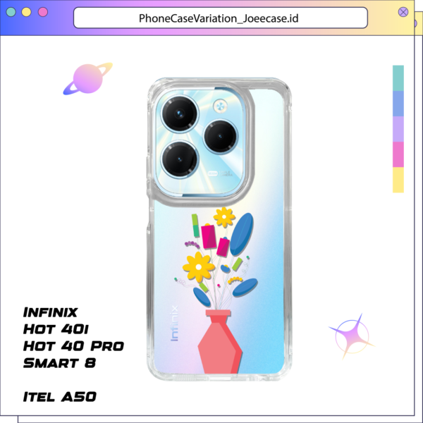 Flowerish – Casing Hp Untuk Itel - Image 7