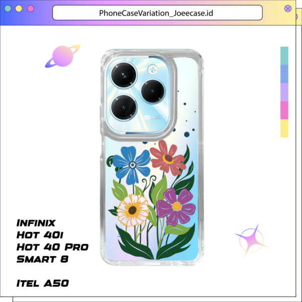 Flowerish – Casing Hp Untuk Itel - Image 13