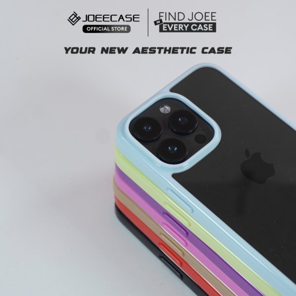 Joeecase - Casing Solid Transparan Untuk Iphone - Image 4
