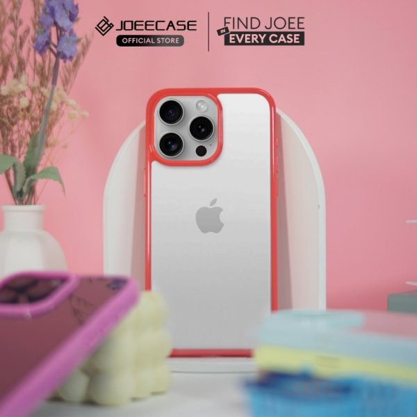 Joeecase - Casing Solid Transparan Untuk Iphone - Image 3